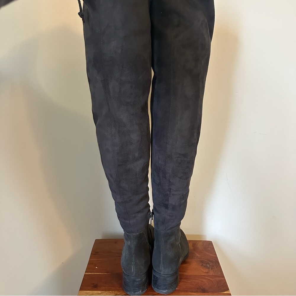 Free People Over the Knee Suede Boots - Sz 39 - Picture 6 of 8